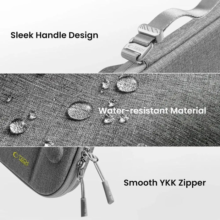 Tech-Protect Slim Pouch for Nintendo Switch 2 - Gray - Cell phone cases and covers<<<HurtelXML