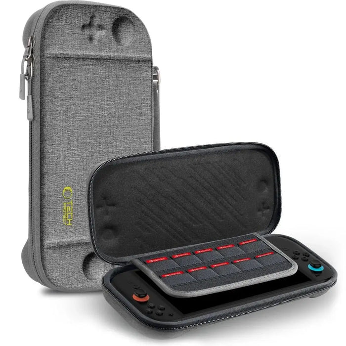Tech-Protect Slim Pouch for Nintendo Switch 2 - Gray - Cell phone cases and covers<<<HurtelXML