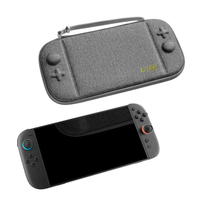 Tech-Protect Slim Pouch for Nintendo Switch 2 - Gray - Cell phone cases and covers<<<HurtelXML