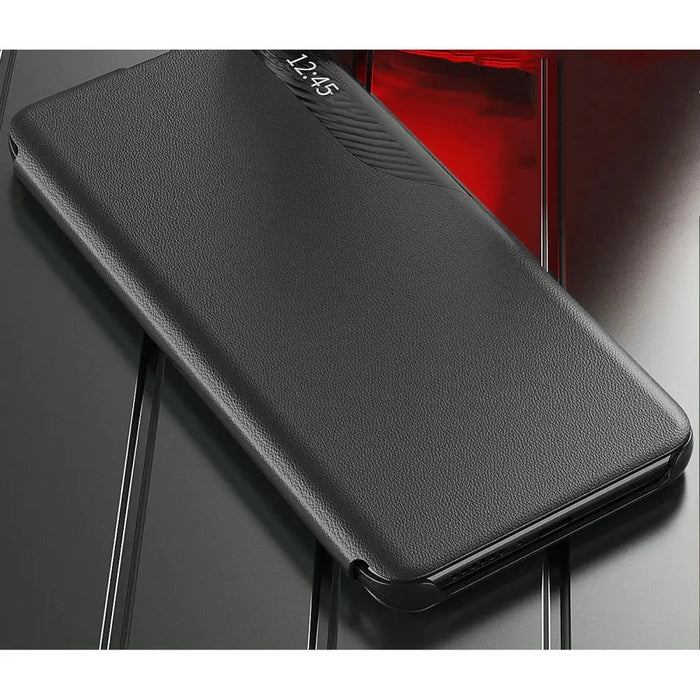 Tech-Protect Smart View case for Samsung Galaxy A14 4G / 5G - black - Cell phone cases and covers<<<HurtelXML