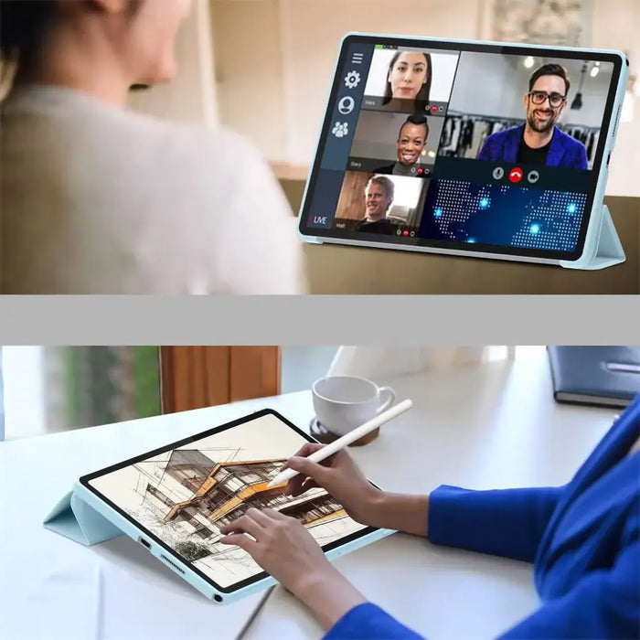 Tech-Protect SmartCase for Lenovo Tab 10.1 TB-311 - Blue - Cell phone cases and covers<<<HurtelXML