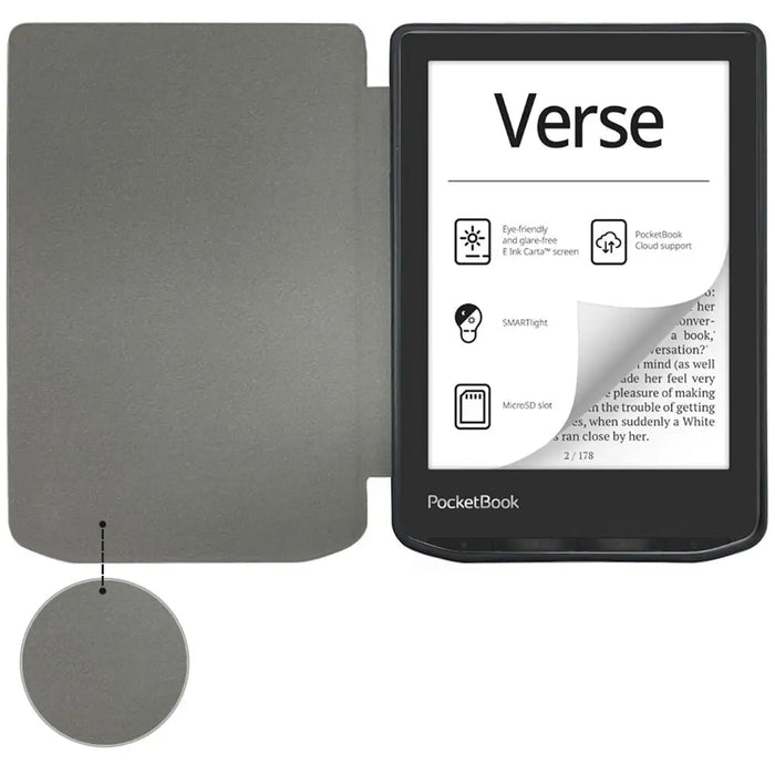 Tech-Protect SmartCase for PocketBook Verse / Verse Pro - Black - Cell phone cases and covers<<<HurtelXML