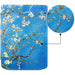 Tech-Protect SmartCase for PocketBook Verse / Verse Pro - Blue with Sakura Flowers - Cell phone cases