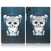 Tech-Protect SmartCase for Samsung Galaxy Tab A8 10.5 X200 / X205 - Blue with Cat - Cell phone cases