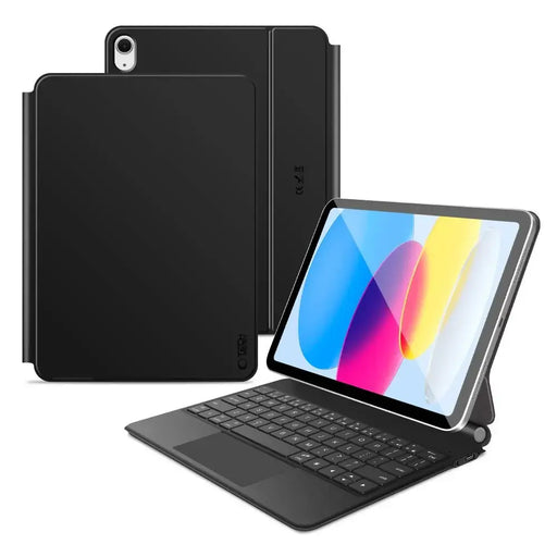 Tech-Protect Smartcase Magnetic with Keyboard for iPad 10.9” 2022 / iPad 11” 2025 - Black - Cell phone cases