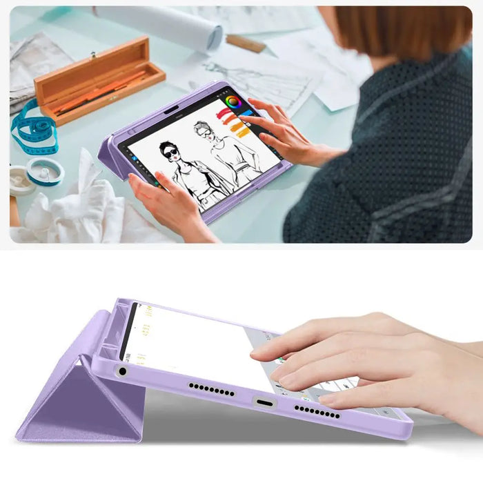 Tech-Protect SmartCase Pen Case for Lenovo Idea Tab 11.0 TB-336 - Purple - Cell phone cases and covers<<<HurtelXML