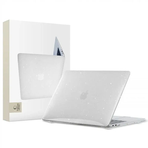 Tech-Protect SmartShell Case for MacBook Air 13’’ 2018-2020 - Clear-Glitter - Cell phone cases and covers<<<HurtelXML