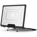 Tech-Protect SmartShell Pro case for MacBook Air 15’’ 2023-2025 M2 / M3 / M4 - transparent and black - Cell phone cases