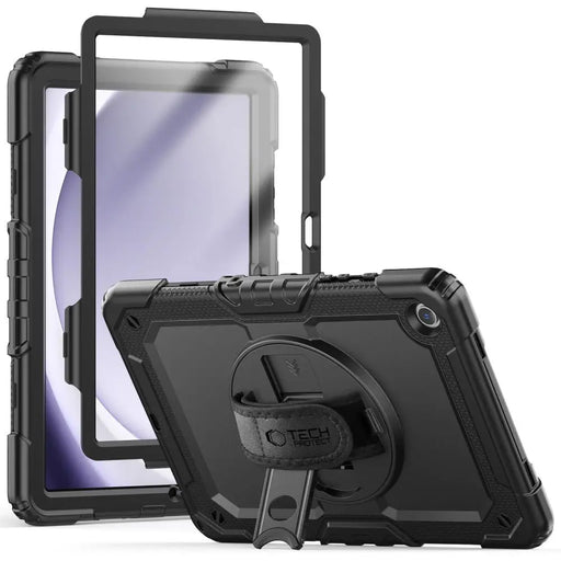 Tech-Protect Solid360 Case for Samsung Galaxy Tab A9 8.7 X110 / X115 - Black - Cell phone cases and covers<<<HurtelXML