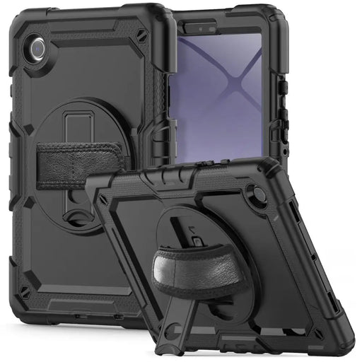 Tech-Protect Solid360 Case for Samsung Galaxy Tab A9 8.7 X110 / X115 - Black - Cell phone cases and covers<<<HurtelXML