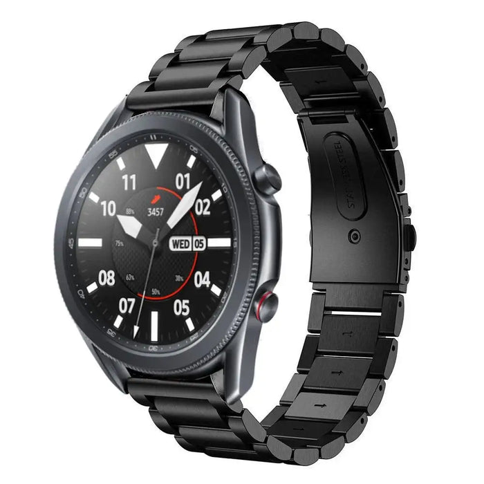 Tech-Protect Stainless Bracelet for Samsung Galaxy Watch 3 45mm - Black - Other cell phone equipment<<<HurtelXML