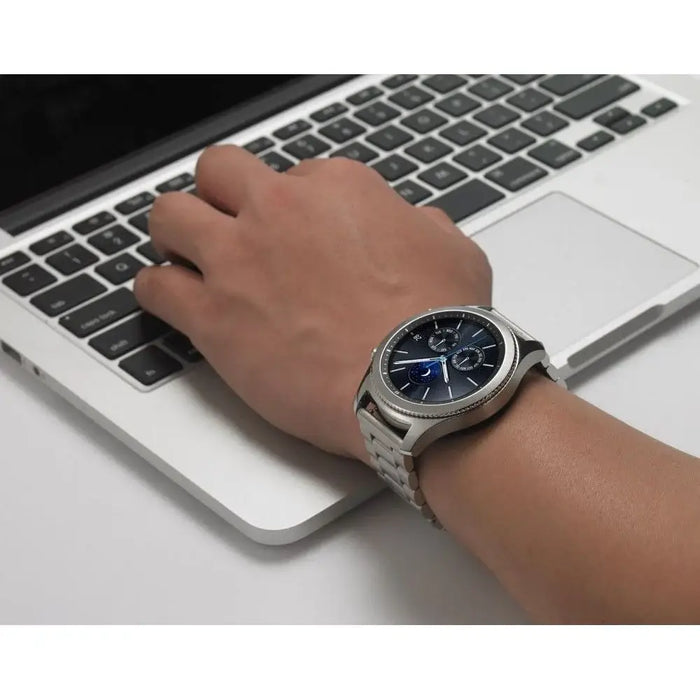 Tech-Protect Stainless Bracelet for Samsung Galaxy Watch 3 45mm - Black - Other cell phone equipment<<<HurtelXML