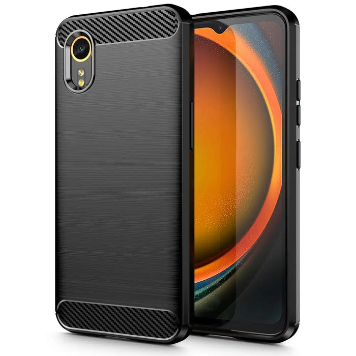 Tech-Protect TPUCarbon Case for Samsung Galaxy XCover 7 - Black - Cell phone cases and covers<<<HurtelXML