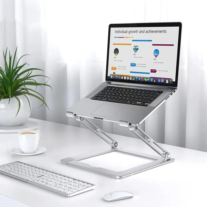 Tech-Protect ULS400 universal foldable stand for laptops up to 17’’ - gray - Stands and tables for laptops<<<HurtelXML