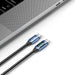 Tech-Protect UltraBoost Cable with LED Display USB-C / USB-C PD 100W 5A 2m - Blue - Cell phone cables<<<HurtelXML