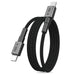 Tech-Protect Ultraboost DNA MagTwist USB-C PD Cable 100W / 5A 200 cm - Gray - Cables and tapes<<<HurtelXML