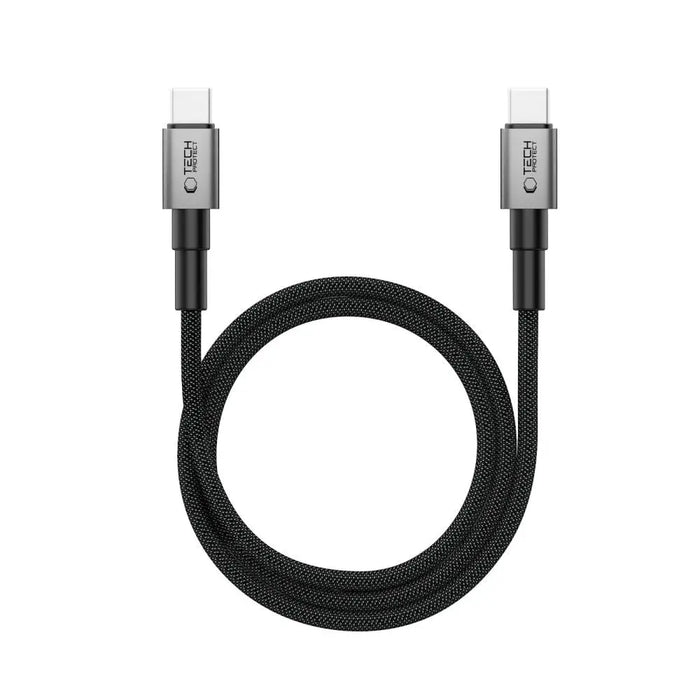 Tech-Protect Ultraboost DNA MagTwist USB-C PD Cable 100W / 5A 200 cm - Gray - Cables and tapes<<<HurtelXML