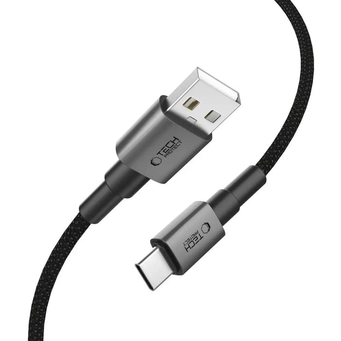 Tech-Protect UltraBoost DNA USB-A / USB-C Cable 15W/3A 25cm - Gray - Cables and tapes<<<HurtelXML