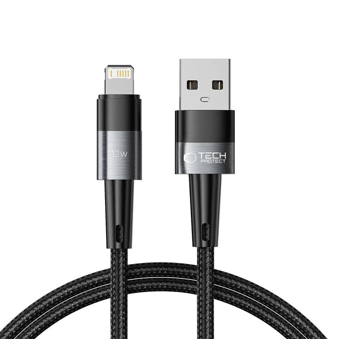 Tech-Protect UltraBoost Lightning / Lightning cable 12W 2.4A 1m - gray - Cell phone cables<<<HurtelXML