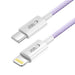 Tech-Protect Ultraboost Lite Lightning Cable PD60W/3A 1m - Purple - Cables and tapes<<<HurtelXML