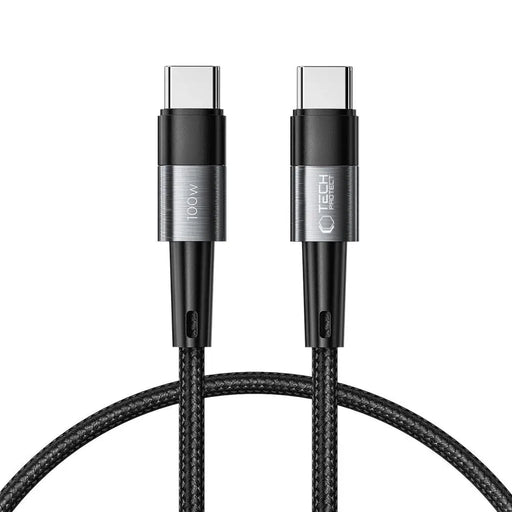 Tech-Protect UltraBoost USB-C / USB-C PD Cable 100W 5A 0.25m - Gray - Cell phone cables<<<HurtelXML