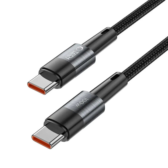 Tech-Protect UltraBoost USB-C / USB-C PD Cable 100W 5A 0.25m - Gray - Cell phone cables<<<HurtelXML