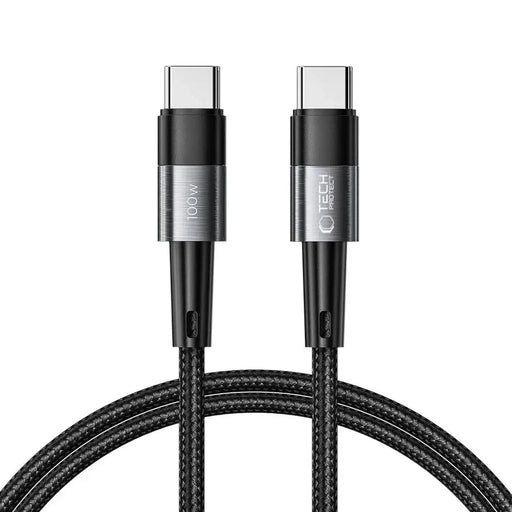 Tech-Protect UltraBoost USB-C / USB-C PD Cable 100W 5A 1m - Gray - Cell phone cables<<<HurtelXML