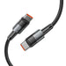 Tech-Protect UltraBoost USB-C / USB-C PD Cable 100W 5A 1m - Gray - Cell phone cables<<<HurtelXML