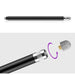 Tech-Protect USP100 4-TIP Touch Stylus Passive Pen - Black - Cell phone stylus pen<<<HurtelXML