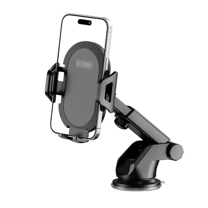 Tech-Protect V1 Car Phone Holder for Windshield/Cockpit - Black - Cell phone holders<<<HurtelXML
