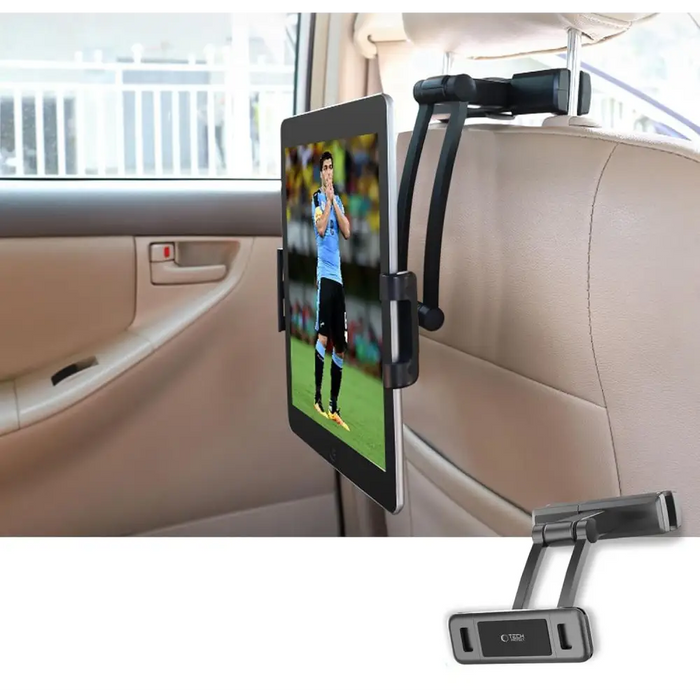 Tech-Protect V2 Car Headrest Holder - Black - Cell phone holders<<<HurtelXML