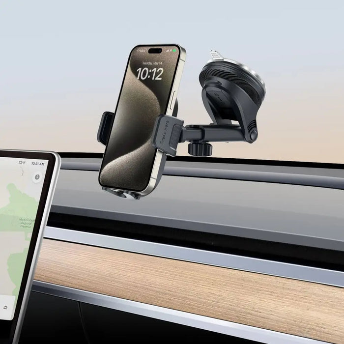 Tech-Protect V3 Car Holder for Dashboard Windshield or Air Vent Mount - Black - Cell phone holders<<<HurtelXML