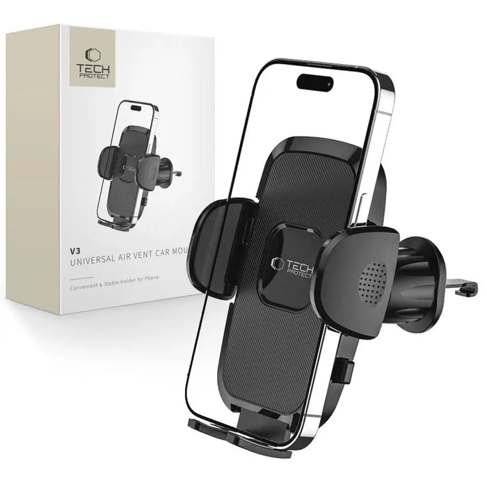 Tech-Protect V3 Car Phone Holder for Air Vent - Black - Cell phone holders<<<HurtelXML