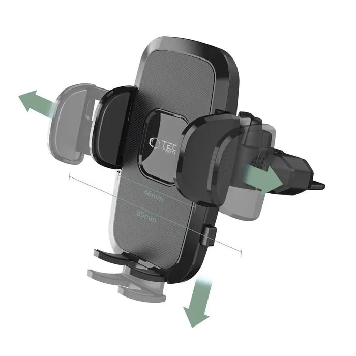 Tech-Protect V3 Car Phone Holder for CD Drive - Black - Cell phone holders<<<HurtelXML