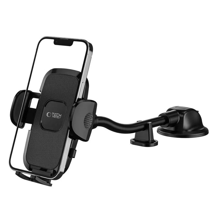 Tech-Protect V3 Long Arm Car Phone Holder for Windshield/Cockpit - Black - Cell phone holders<<<HurtelXML