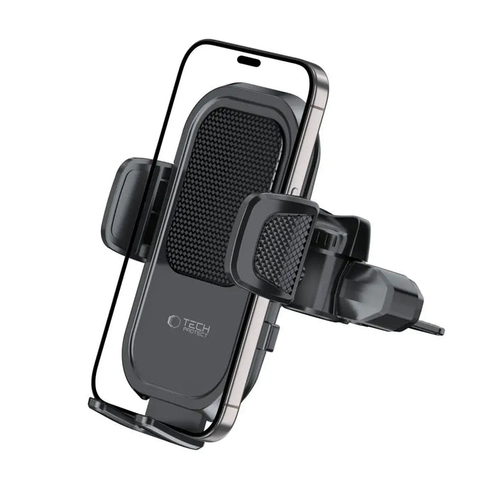 Tech-Protect V8 Car Holder for CD Slot or Air Vent Mount - Black - Cell phone holders<<<HurtelXML