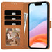 Tech-Protect Wallet Case for iPhone 16e - Brown - Cell phone cases and covers<<<HurtelXML