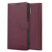 Tech-Protect Wallet Case for iPhone 16e - Burgundy - Cell phone cases and covers<<<HurtelXML