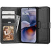 Tech-Protect Wallet Case for Motorola MOTO G55 5G - Black - Cell phone cases and covers<<<HurtelXML