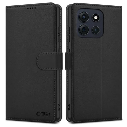 Tech-Protect Wallet Case for Motorola Moto G86 5G - Black - Cell phone cases and covers<<<HurtelXML