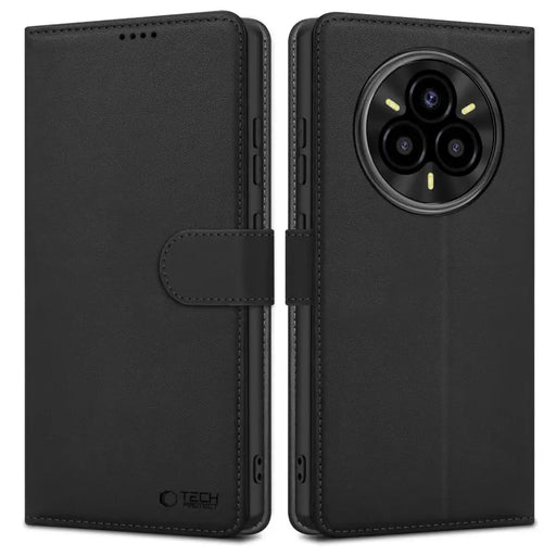 Tech-Protect Wallet Case for Realme 14 Pro 5G - Matte Black - Cell phone cases and covers<<<HurtelXML