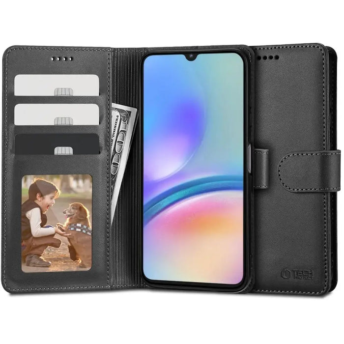 Tech-Protect Wallet Case for Samsung Galaxy A05S - Black - Cell phone cases and covers<<<HurtelXML