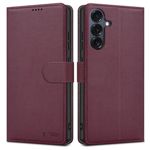 Tech-Protect Wallet Case for Samsung Galaxy A16 4G / 5G - Burgundy - Cell phone cases and covers<<<HurtelXML