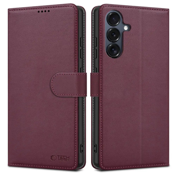 Tech-Protect Wallet Case for Samsung Galaxy A16 4G / 5G - Burgundy - Cell phone cases and covers<<<HurtelXML