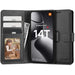 Tech-Protect Wallet Case for Xiaomi 14T - Black - Cell phone cases and covers<<<HurtelXML