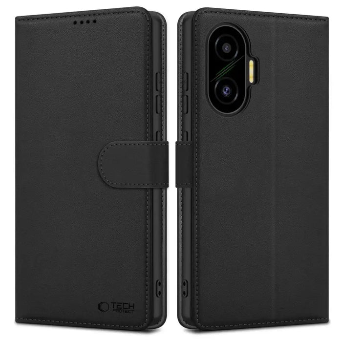 Tech-Protect Wallet Case for Xiaomi Poco F7 5G - Black - Cell phone cases and covers<<<HurtelXML