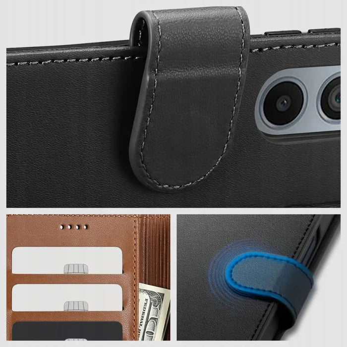 Tech-Protect Wallet case for Xiaomi Redmi 12C - black - Cell phone cases and covers<<<HurtelXML