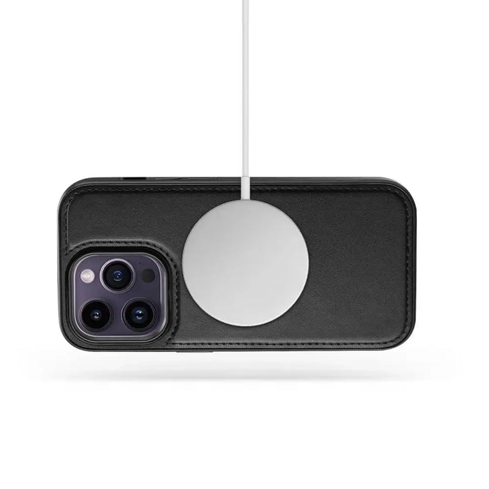 Tech-Protect Wallet MagSafe Case for iPhone 15 Pro Max - Black - Cell phone cases and covers<<<HurtelXML