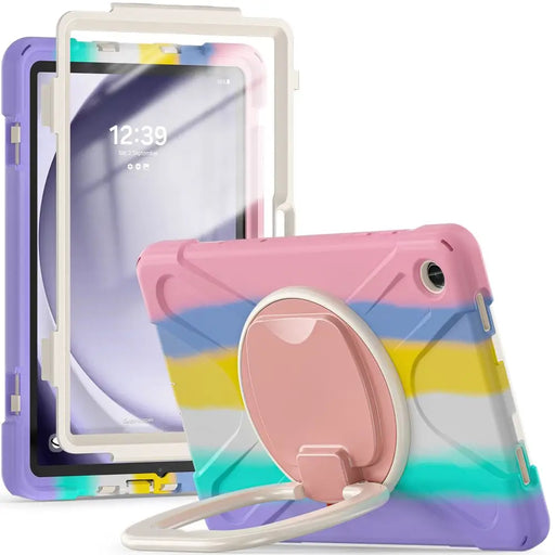 Tech-Protect X-Armor Case for Samsung Galaxy Tab A9+ 11’’ X210 / X215 / X216 - Pink-Blue - Cell phone cases