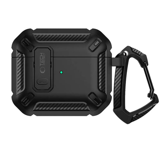Tech-Protect X-Carbo Case for AirPods Pro 1 / 2 - Black - Cell phone cases and covers<<<HurtelXML